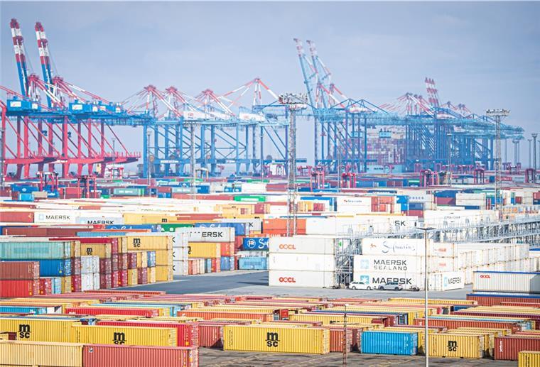 Container-Terminal in Bremerhaven