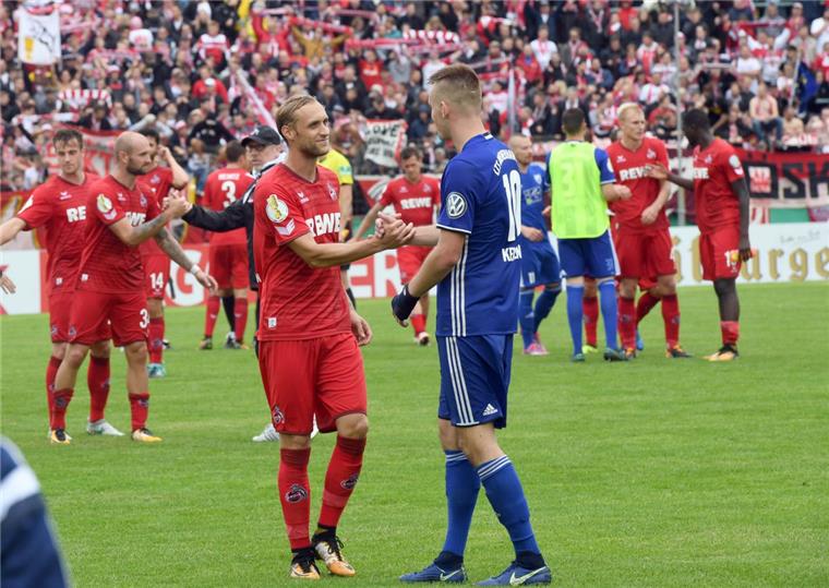 Teuer verkauft: Nur mir 0:5 verlor Bremenligist Leher TS im August das DFB-Pokalspiel im Nordsee-Stadion gegen den 1. FC Köln.