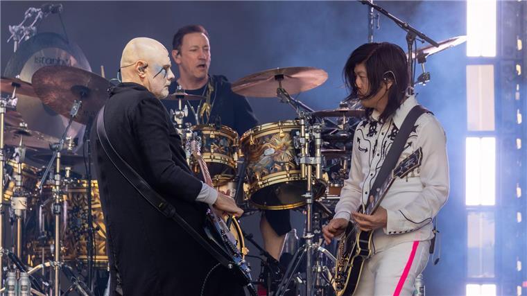 The Smashing Pumpkins beim Bottlerock Music Festival. (Archivbild)