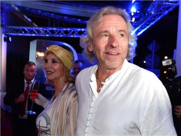 Thomas Gottschalk und seine Frau Thea bei der Bertelsmann-Party im Jahr 2016.