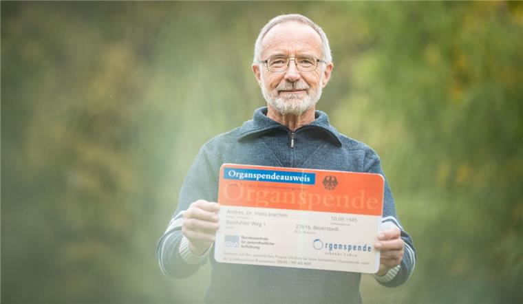 Unters Messer für die Ex: Beverstedter (72) spendet Niere Tierarzt, Kunsthändler und Journalist Dr. Hans-Joachim Andres aus Beverstedt wirbt offen für die Organspende. Im Februar 2018 spendete er seiner Ex-Frau eine seiner Nieren und sicherte seiner einstigen Lebenspartnerin dadurch mehr Lebensqualität für deren Zukunft statt zwei Mal wöchentlicher Dialyse.