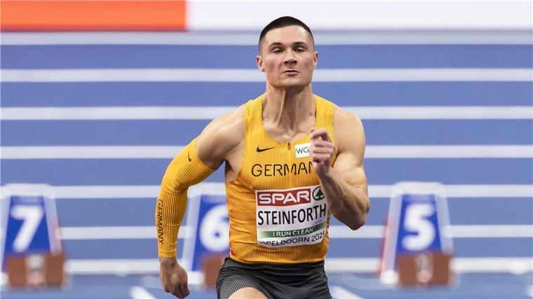 Mihambo rettet Bronze bei Hallen-EM - Assani im Rollstuhl Till Steinforth sicherte sich Bronze im Siebenkampf.