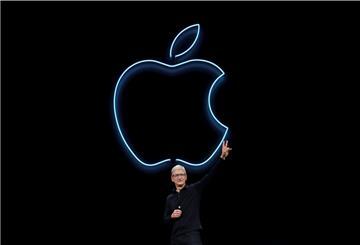 Tim Cook, CEO von Apple, spricht auf der Apple-Entwicklerkonferenz WWDC.