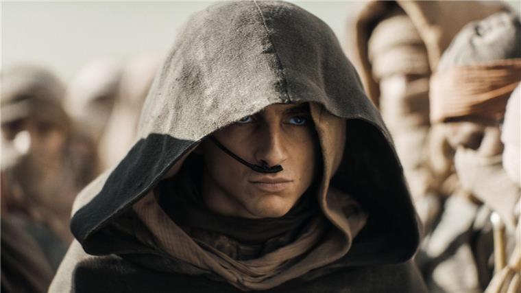 Timothée Chalamet als Paul Atreides in einer Szene des Films „Dune: Part Two“.