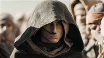 Timothée Chalamet als Paul Atreides in einer Szene des Films „Dune: Part Two“.