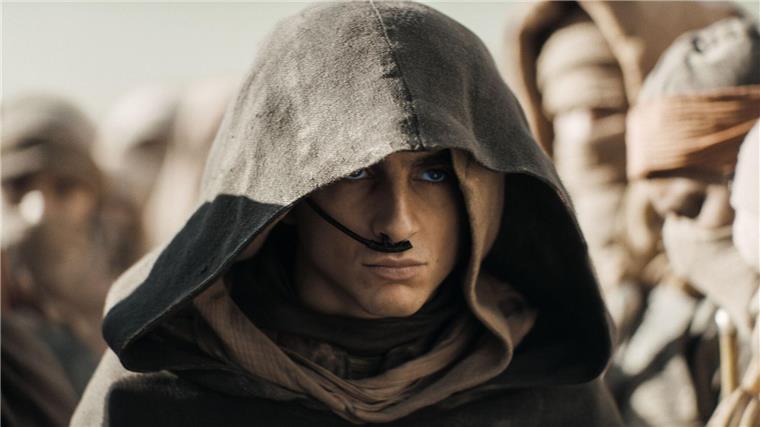 Timothée Chalamet als Paul Atreides in einer Szene des Films „Dune: Part Two“.