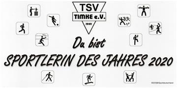 Tolle Idee: Der TSV Timke erklärt im Coronajahr alle rund 420 Mitglieder zu Sportlern des Jahres.