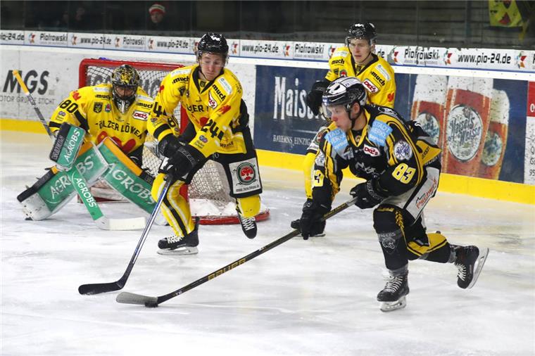 Tom Horschel (links) wechselt von den Tölzer Löwen zu den Fischtown Pinguins. 