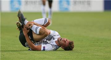 Torjäger Luca Waldschmidt verlor mit der deutschen U21-Nationalmannschaft gegen Spanien.