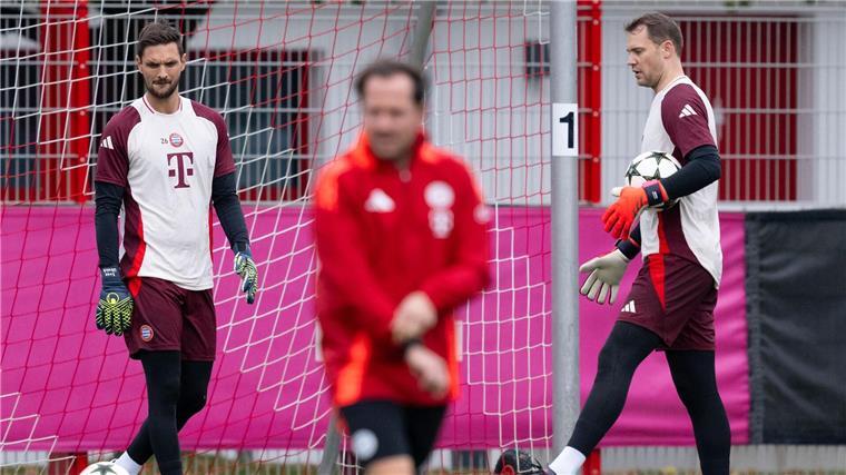 Eberl findet Sperre für Bayern-Torwart Ulreich „überzogen“ Torwart Sven Ulreich (l) hat sich im Ton vergriffen und wird für ein Spiel gesperrt.
