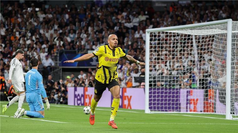 Traf zum 1:0 für Dortmund: Der Niederländer Donyell Malen.