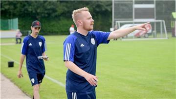 Trainer Max Janßen vom JFV Bremerhaven.