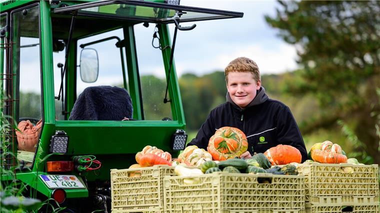 Traumberuf Gemüsebauer: Mit 15 Jahren weiß Sören Schulz schon ganz genau, was er werden will. 
