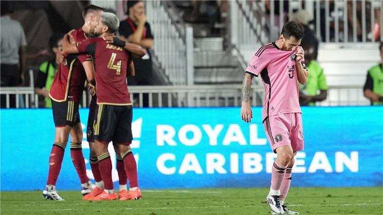 Messi mit Miami überraschend ausgeschieden Trauriges Aus für Messi.