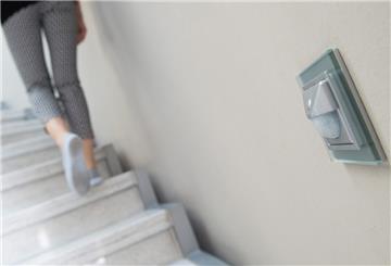 Treppe mit Bewegungsmelder