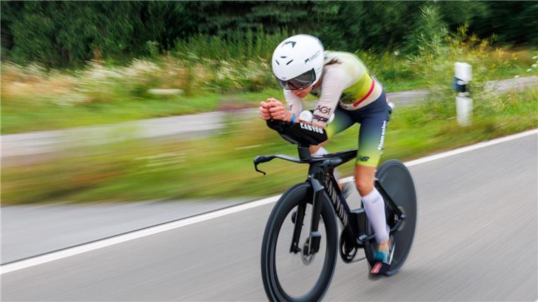 Triathletin Laura Philipp setzt in Nizza vor allem auf ihre Radstärke.