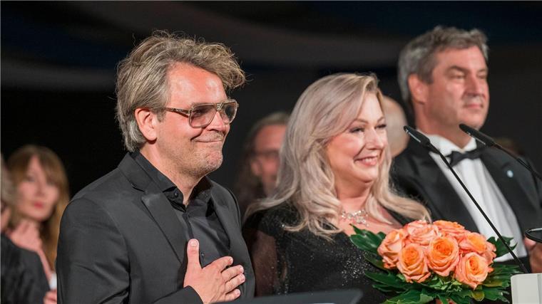 Katharina Wagner: Stimmung bei den Festspielen hervorragend „Tristan“-Regisseur Arnarsson, Festivalchefin Wagner, Ministerpräsident Söder (l-r). (Archivbild)