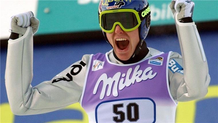 Erst Selters, dann Sekt? Skispringer „ready“ für Oberstdorf Triumphierte 2002: Sven Hannawald, heute TV-Experte.