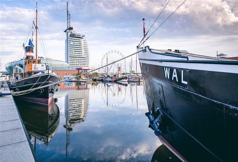 Bremerhaven schneidet bei Tourismusranking super schlecht ab Schiffe im Hafen
