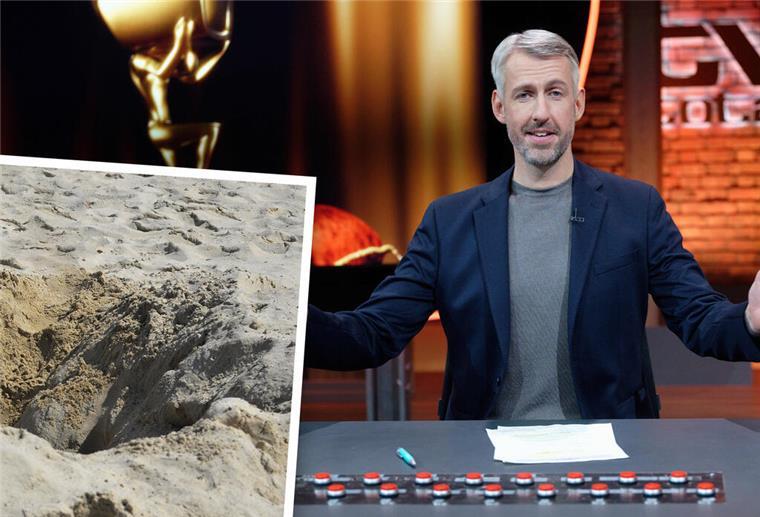 TV-Total-Moderator Sebastian Pufpaff machte sich über Cuxhaven lustig: Er stellte eine kuriose Strand-Regel vor.