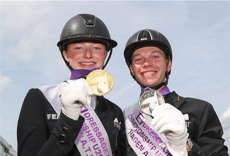 Die Dressur-Elite kommt wieder zu den Elmloher Reitertagen U25-Europameisterin Semmieke Rothenberger und Silber-Gewinner Raphael Netz werden auch 2022 in Elmlohe an den Start gehen.