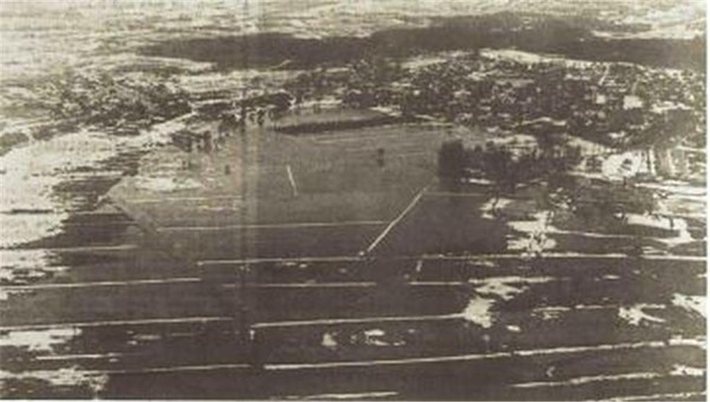 Überflutete Wege und Ländereien. So sah es im März 1979 im Südteil des Landkreis...