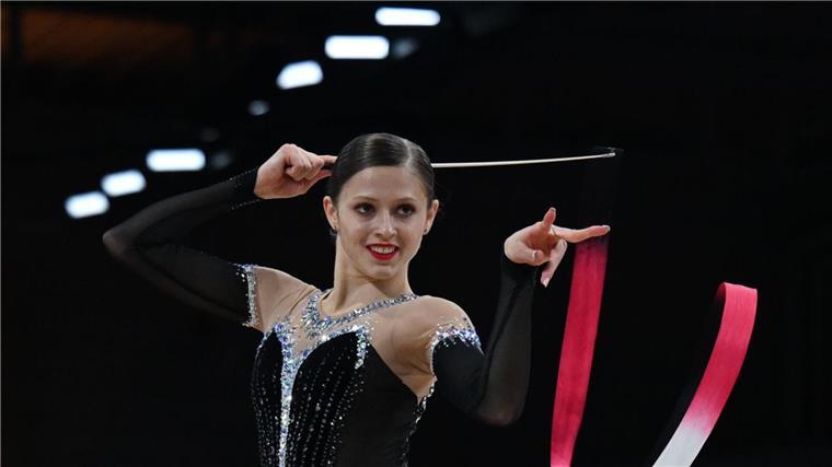 Überzeugt bei ihrem WM-Debüt: Anastasia Simakova.