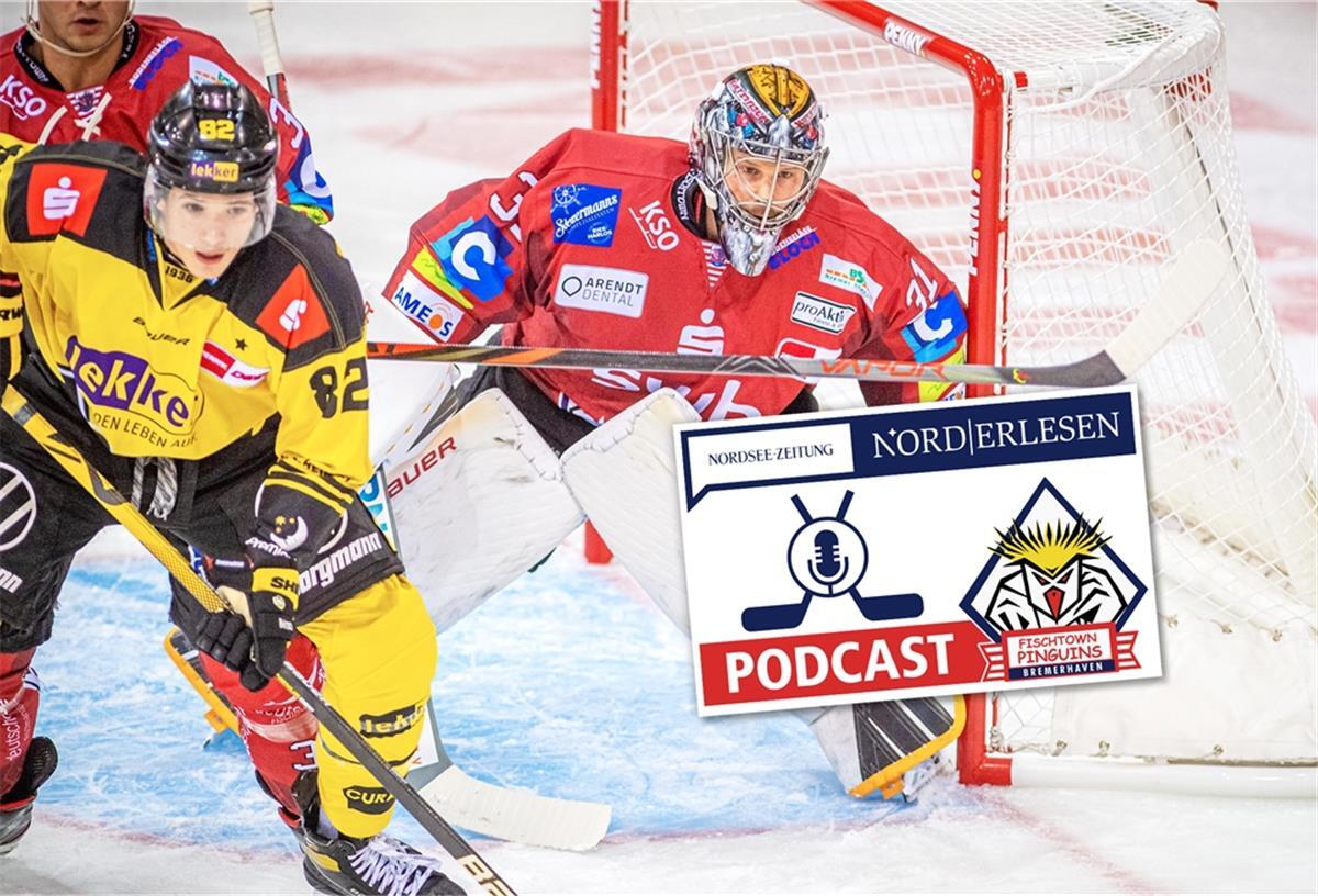 Pinguins-Podcast #2: Der Kleinste geht ins Tor Ein Pinguinsspieler