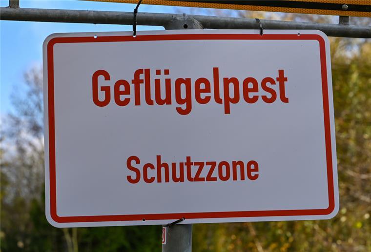 Um den von der Geflügelpest betroffenen Geflügelbetrieb in Beverstedt wird eine Sperrzone eingerichtet.