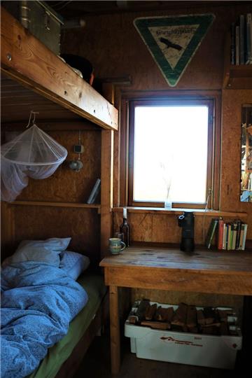 Und so sieht es in der Hütte aus. - Foto: de Walmont