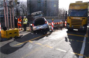 Unfall am Jägerhof in Bremerhaven-Lehe.