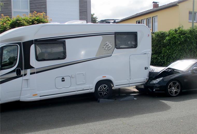 Unfall an der Königsberger Straße in Bremerhaven am 14.6.2022. Foto: Polizei Bremerhaven