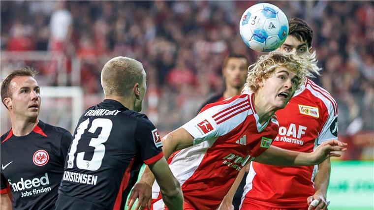 Trotz Götze-Tor: Union bleibt zu Hause ungeschlagen Union Berlin gerät gegen Frankfurt früh in Rückstand.