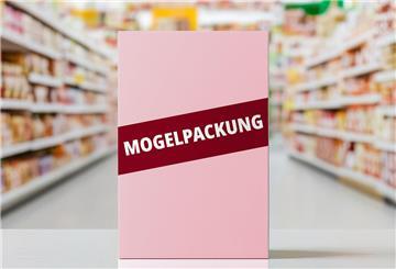 Unter fünf Produkten kann die  „Mogelpackung des Jahres 2024“ gewählt werden. 