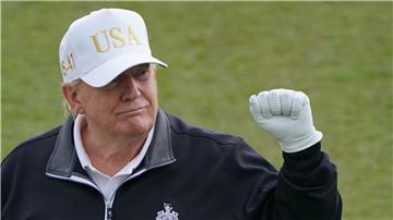 US-Präsident Donald Trump hat seinen Besuch bei Ryder Cup in New York angekündigt. (Archivbild)