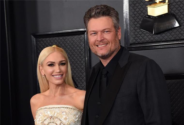 US-Sängerin Gwen Stefani und Blake Shelton bei der 62. Grammy-Verleihung im Januar 2020 in Los Angeles.