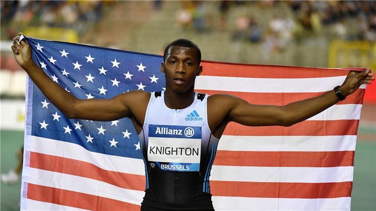 Ochsenschwanzgericht schuld? - Lange Sperre für US-Sprinter US-Sprinter Erriyon Knighton ist für vier Jahre gesperrt worden. (Archivbild)
