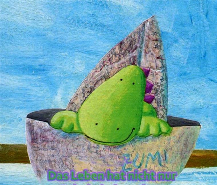 Uta Elb hat die Erfahrungen mit der Erbkrankheit ihres Sohnes in einem Kinderbuch verarbeitet. „Vom kleinen kranken Drachen“, heißt das Werk, das im Verlag De Behr erschienen ist. Die Vorlagen für die Zeichnungen in dem Buch stammen von der Autorin.