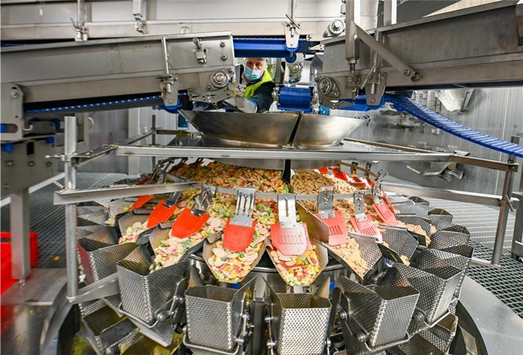 Neu aus Bremerhaven: Vegane Fertiggerichte Die Produktion von Frosta.