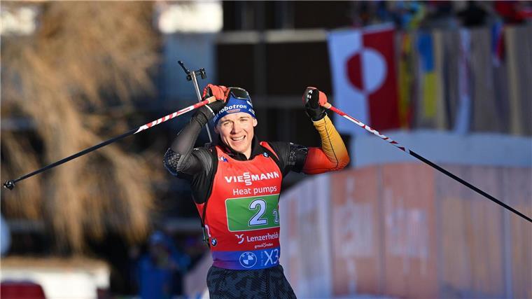 „Fantastisch gemacht“: WM-Bronze für Preuß und Strelow Verdienter Jubel nach einer harten Schlussrunde: Justus Strelow.