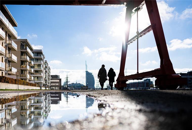 Platz 34 im Beton-Ranking: Bremerhaven gehört zu den zugebautesten Städten Versiegelte Flächen sind eine Risikoquelle bei Starkregen. Und in Bremerhaven ist jeder zweite Quadratmeter bebaut.