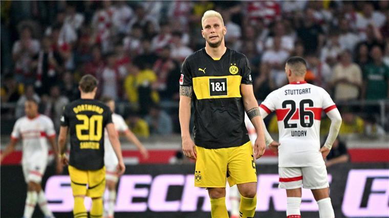 Verteidiger Niklas Süle und der BVB zeigten in Stuttgart eine miserable Vorstellung.