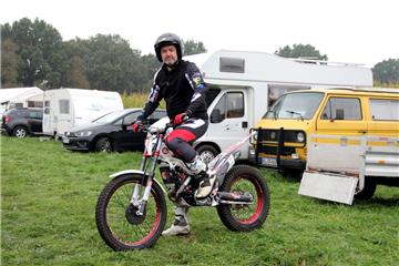 Verteidigte seinen Ü40-Nordcup-Titel: Der Badenstedter Motorrad-Trialfahrer Marco Gehlken.