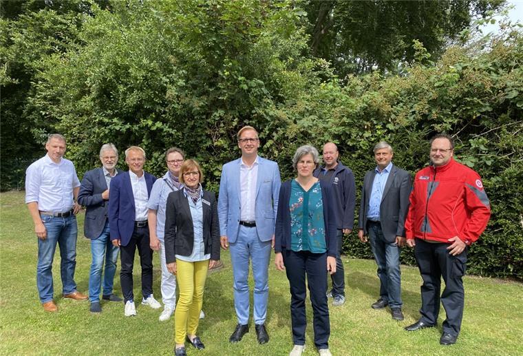 Vertreter und Vertreterinnen des Aktionsbündnisses "Wesermarsch hilft" kamen nun zusammen, um eine erste Bilanz zu ziehen.