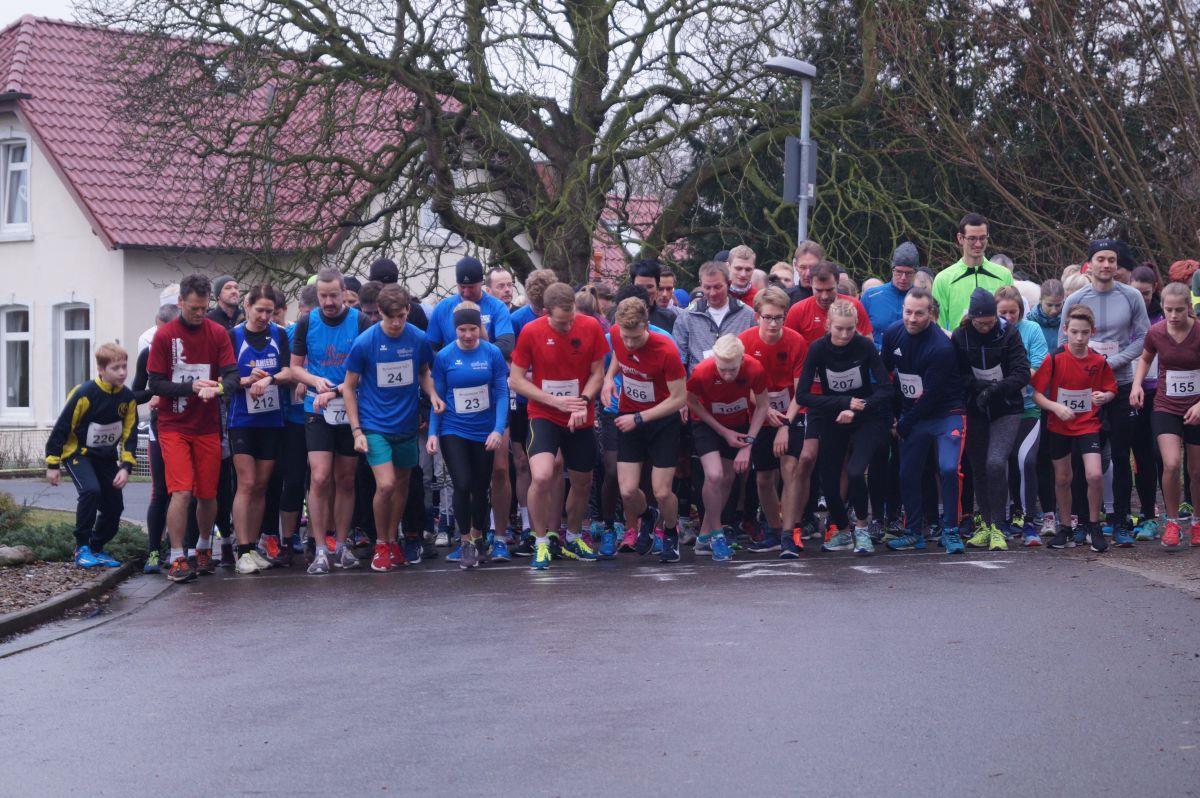 Viel Andrang beim Start: Auch der 5-Kilometer-Lauf lockte zahlreiche Läuferinnen und Läufer an.