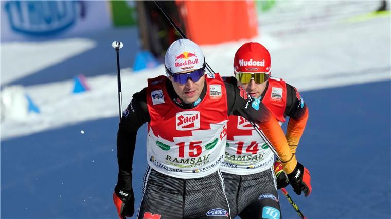 „Echt genial“: Vinzenz Geiger siegt in der Kombination Vinzenz Geiger ist in Ramsau sein dritter Weltcupsieg in dieser Saison gelungen.