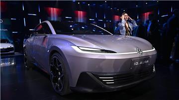 Volkswagen stellte am Vorabend der Automesse neue Modelle vor. 