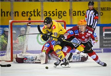 Voller Einsatz: Verteidiger Patch Alber ist ein Leistungsträger bei den Fischtown Pinguins