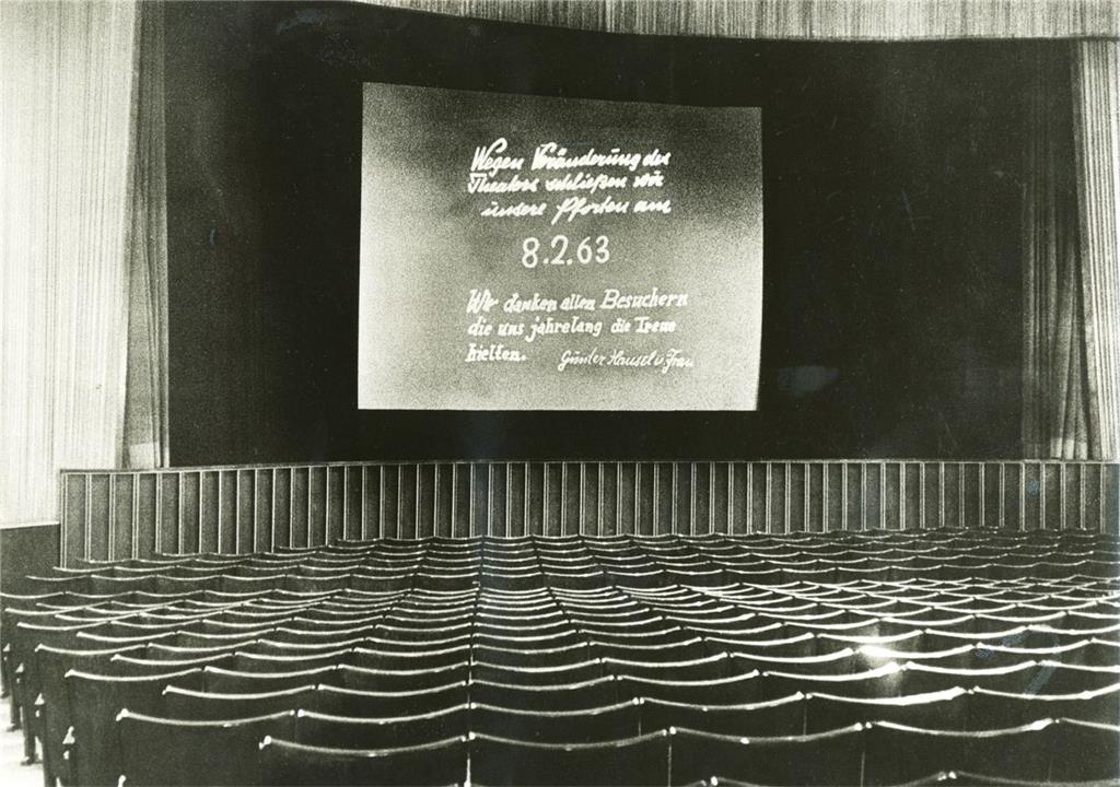 Von 1954 bis 1963 existierte das Lichtspielhaus &quot;Admiral&quot; an der Georg...