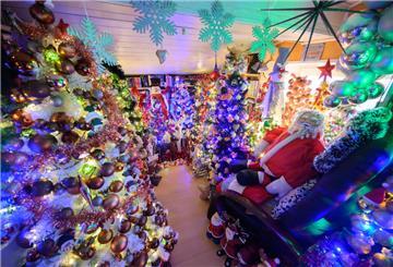 Hunderte Weihnachtsbäume finden in einem Haus in Niedersachsen Platz (Archivbild).